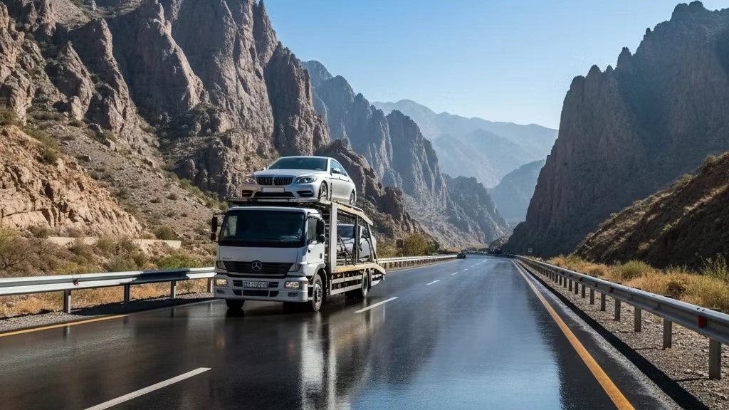 حمل خودرو با خودروبر کفی در هراز