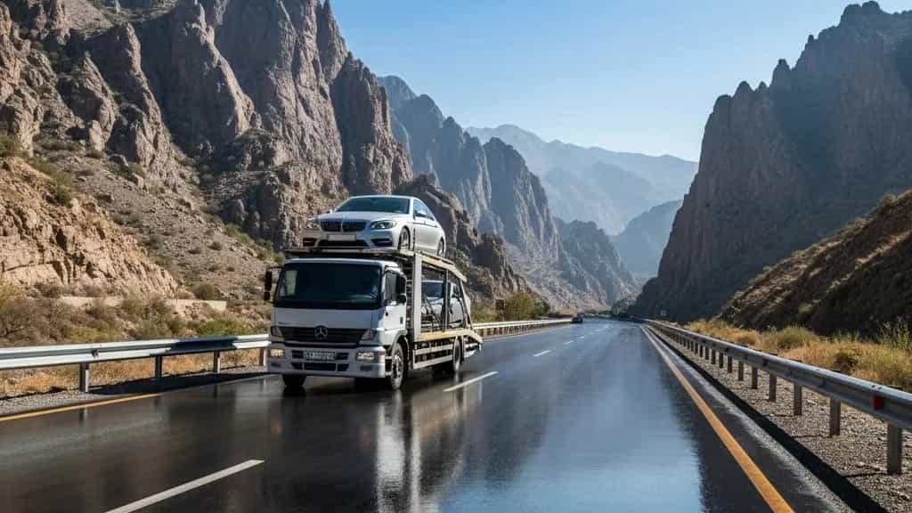 حمل خودرو با خودروبر کفی در هراز
